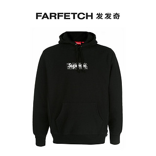 Supreme男士Bandana Box logo印花连帽衫FARFETCH发发奇