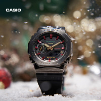 CASIO 卡西欧 G-SHOCK系列 男士石英腕表 GM-S2100CH-1ADR