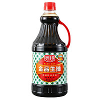 88VIP：厨邦 金品生抽1.25L*1瓶