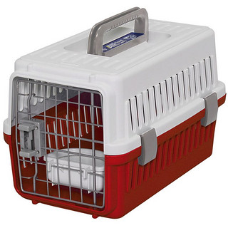 IRIS 爱丽思 宠物航空箱猫笼猫包太空舱猫咪幼犬出行包托运箱旅行箱超大便携 SS-红(5kg内犬猫)