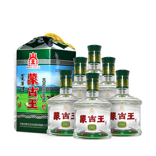 蒙古王 绿包 44%vol 浓香型白酒 500ml