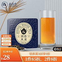 PINPINTEA 品品香 茶叶 福鼎白茶 2022年高山寿眉 简语新茶实惠装40克