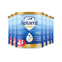 Aptamil 爱他美 金装澳洲版 儿童奶粉 4段 900g*6罐