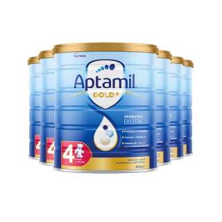 Aptamil 爱他美 金装澳洲版 儿童奶粉 4段 900g*6