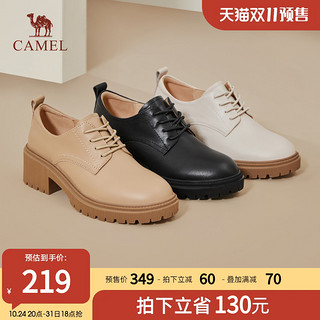 CAMEL 骆驼 A130076394 女士粗跟高跟鞋