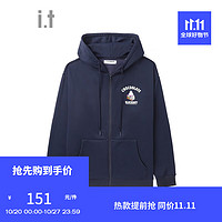 :CHOCOOLATE it 拉链连帽卫衣 SWU14L