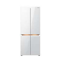 东芝（TOSHIBA）435升 深60cm嵌入式自动制冰十字四门冰箱GR-RF456WI-PG1B5