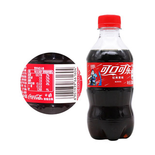 可口可乐 有糖无糖混合 300ml*12瓶 碳酸饮料