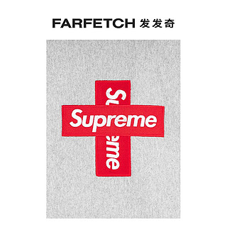 Supreme男士Cross Box logo连帽衫FARFETCH发发奇