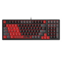 A4TECH 双飞燕 血手幽灵 T87 有线机械键盘 87键 光轴 RGB