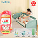 coolbaby 可折叠婴儿床多功能便携式婴儿床可移动儿童床962NC-春芽绿基础款