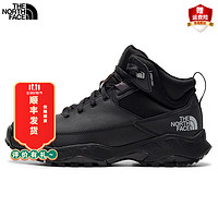 北面（The North Face）徒步鞋男鞋冬户外运动鞋休闲鞋舒适防滑缓震耐磨登山鞋 KT0/黑色 42