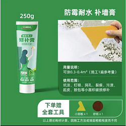 3Trees 三棵树 耐水防霉墙面修补膏 250g+全套工具