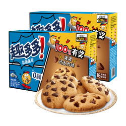 趣多多 巧克力味香脆曲奇饼干 340g×2盒