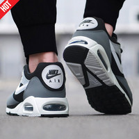 耐克(NIKE)男鞋秋季AIR MAX气垫减震运动鞋休闲鞋跑步鞋511416-104 511416-011/AIR MAX灰黑/潮款 42