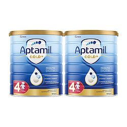 Aptamil 爱他美 婴幼儿奶粉 4段 900g*2罐