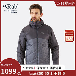 Rab 睿坡 Xenon 2.0男士户外高蓬松保暖快干透气棉服夹克 QIO-94