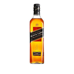 JOHNNIE WALKER 尊尼获加 12年 黑牌 调和 苏格兰威士忌 40%vol 50ml