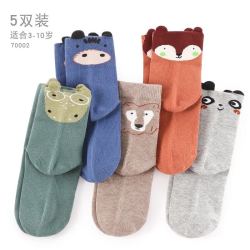 Duo Miao Wu 多妙屋 儿童袜子5双装