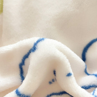 名创优品（MINISO）加厚法兰绒四件套 冬季保暖床上用品 1.5米床被套床单枕套