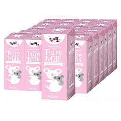 Theland 纽仕兰 A2β-酪蛋白全脂纯牛奶200ml*24盒粉儿童学生高钙