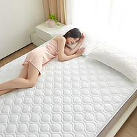 SOMERELLE 安睡宝 海绵垫被床褥子 白色升级款（A类面料+抗菌） 0.9*1.9m-乳胶层+大豆纤维