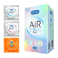 88VIP：durex 杜蕾斯 AiR系列 空气快感三合一安全套 16只+赠超薄*2只