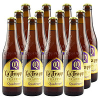 荷兰啤酒 修道院四料康文教堂啤酒La Trappe Quadrupel 330mL*12瓶
