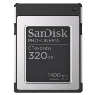 SanDisk 闪迪 PRO-CINEMA CFexpress 存储卡（1700MB/s）