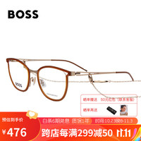 HUGO BOSS 雨果博斯 1393 FT4 光学镜架 圆框