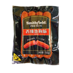 Smithfield 史蜜斯香辣热狗肠160g*3袋即食香肠早餐肠麻辣烫香肠囤