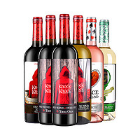 TORRE ORIA 奥兰 童话组合系列葡萄酒 西班牙进口整箱干红干白红酒 750ml*6支