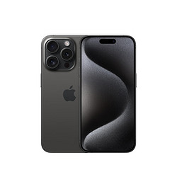Apple 苹果 iPhone 15 Pro (A3104) 256GB 黑色钛金属 支持移动联通电信5G 双卡双待手机