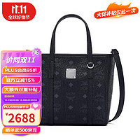 MCM Toni Visetos系列 女士购物袋 MWPAATN04BK001 黑色 迷你