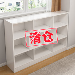 耐家 书架落地置物架 50cm-暖白色