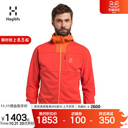 HAGLÖFS 火柴棍 HAGLOFS GORE-TEX INFINIUM户外夹克男秋冬605376-4TV 红色 M