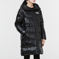 PUMA 彪马 女款中长款连帽羽绒服 84633401