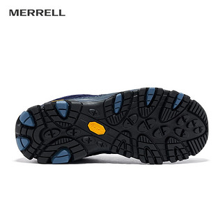 MERRELL 迈乐 户外减震徒步鞋MOAB3 GTX防水低帮透气轻量舒适耐磨防滑登山鞋 J037749藏青（男） 40