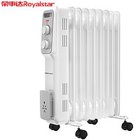 Royalstar 荣事达 取暖器家用电油汀电暖器节能省电烘衣加厚电暖气片卧室低噪全屋速热