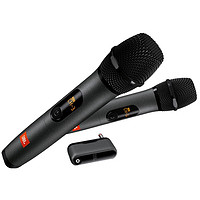 JBL 杰宝 WIRELESSMICROPHONE 无线双麦克风话筒