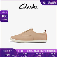 Clarks 其乐 艾斯轻量女鞋春秋季舒适休闲运动懒人鞋平底单鞋