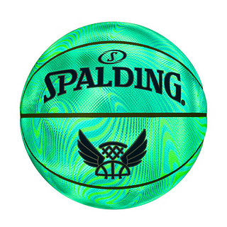 SPALDING 斯伯丁 街头夜光7号PU篮球77-766Y