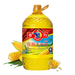 MIGHTY 多力 食用油压榨玉米油5L+压榨葵油4L
