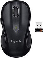 logitech 罗技 M510 无线鼠标 USB 接收器实现 2.4 GHz 连接，1000 DPI 激光传感器，24 个月电池续航，7 个按钮