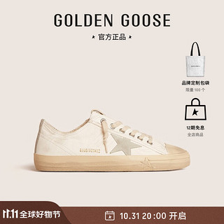 GOLDEN GOOSE 男女鞋 V-Star 复古脏脏鞋星星白色运动休闲板鞋 男款 40码250mm