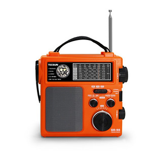 TECSUN 德生 GR-98 收音机 橙色