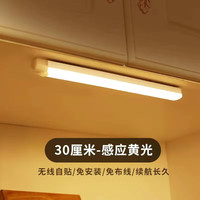 降价75元!鸿视 led智能人体感应无线磁吸长条小夜灯