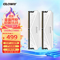 GLOWAY 光威 32GB(16GBx2)套装 DDR5 5600 台式机内存条 天策系列 助力AI