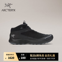 ARC'TERYX 始祖鸟 ARC’TERYX始祖鸟 AERIOS FL GORE-TEX 覆盖防水 男子 多功能攀登/徒步鞋 Black/Cinder/黑/煤渣灰