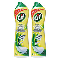 88VIP：Cif 晶杰 英国进口联合利华晶杰柠檬强力清洁乳祛油污油垢清洁膏500ml*2瓶